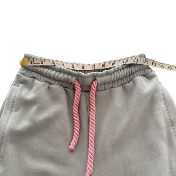 Syna World Synaworld Syna Logo Sweatpants Grey Spellout Forgive Me Gray Medium M - Picture 12 of 15